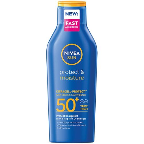 Nivea Sun Protect & Moisture losion za zaštitu od sunca SPF 50+ 400 ml Cene