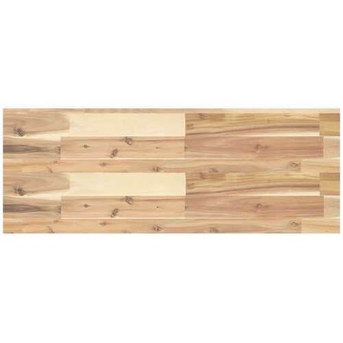 VidaXL Plutajuća polica 100x30x4 cm masivno neobrađeno drvo bagrema Slike