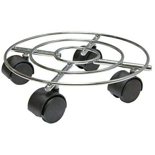 GARDOL podložak za biljke s kotačićima (promjer: 23 cm, maksimalna nosivost: 60 kg, metal) Slike