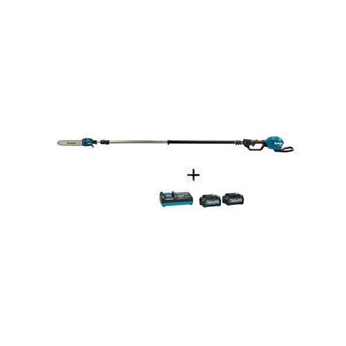 Makita akumulatorska teleskopska lančana testera 300mm XGT 40V UA004GZ + starter set XGT (2 x 4Ah BL4040 + brzi punjač DC40RA) 191L77-9 Cene