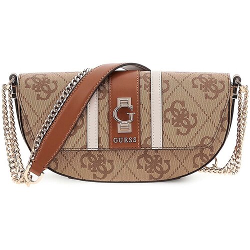 Guess Torbice za na ramo Erenia Convertible Xbody Flap Bež Slike