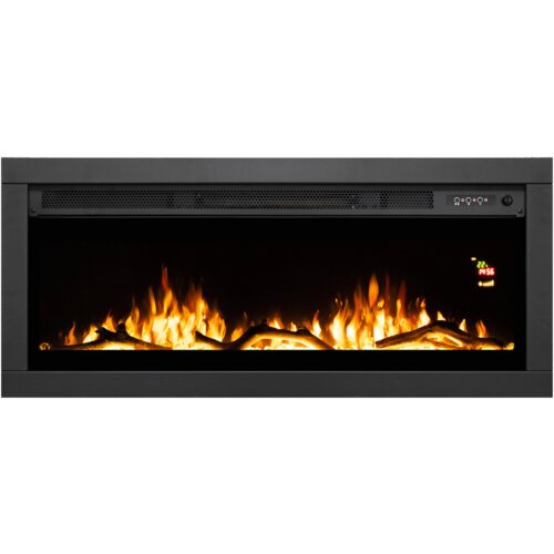 Home Električni kamin FKKI08, Ugradbeni/zidni, 2000W, Crni Cijene