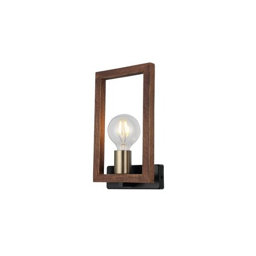 Opviq Zidna lampa Era-73-19, 6x16x2cm, 30cm, IP20, Crno-smeđa Cene
