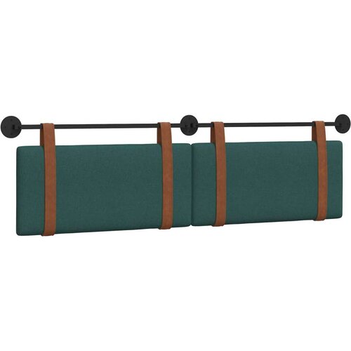  Držeće uzglavlje Zidne Tamnozelena 170 x 55 x 5 cm Antikni PU - Tamnozelena 160 cm bez LED Slike