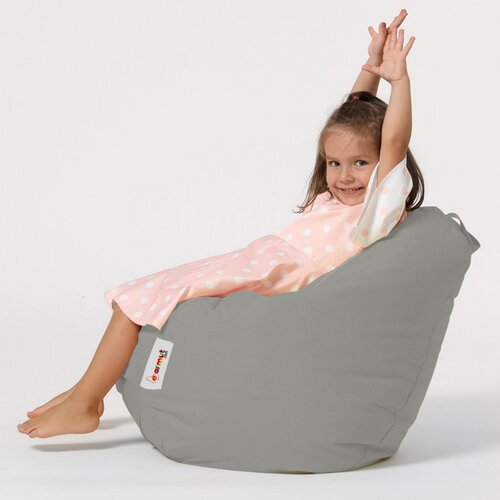 Atelier Del Sofa baštenski lazy bag za decu Premium kids/ siva Slike