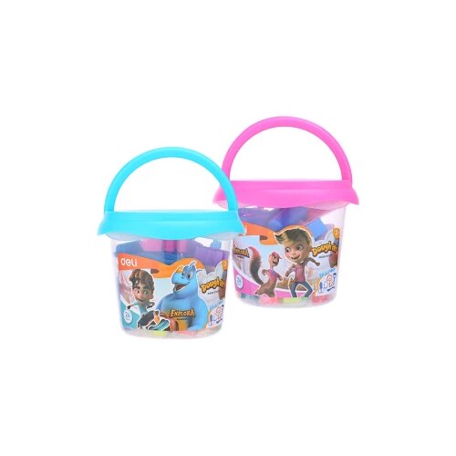  MASA ZA MODELIRANJE DELI 24 BOJE U PVC KOFICI ED75386 Cene