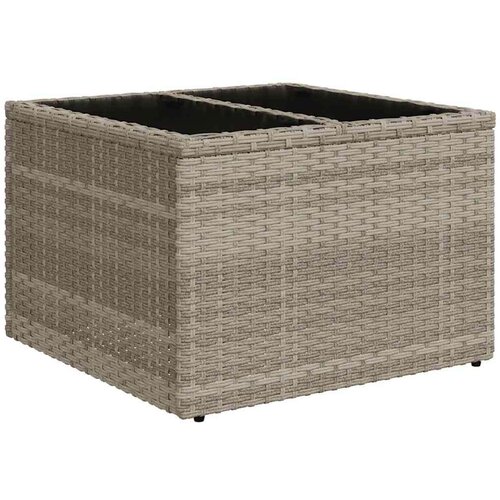 VidaXL 9-dijelni set vrtnih sofa od poliratana s jastucima svjetlosivi Slike