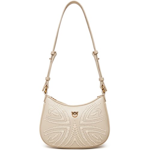 Pinko Ročna torba Half Moon Baby PE 25 PLTT 103538 A2C3 &amp;Eacute;cru Slike