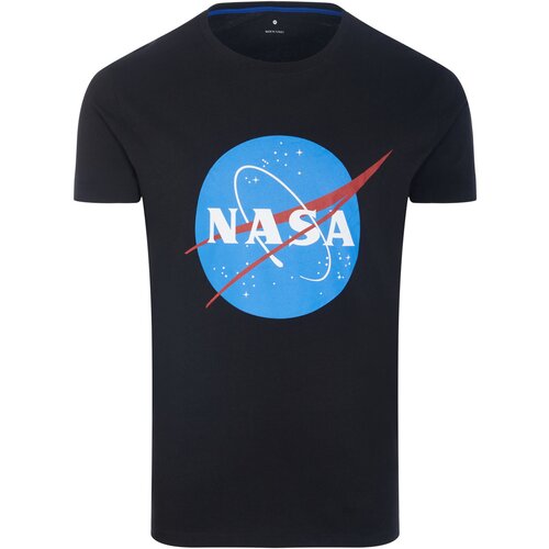 NASA Majice s kratkimi rokavi - Črna Slike