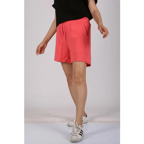 Madmext Shorts - Pink - Normal Waist