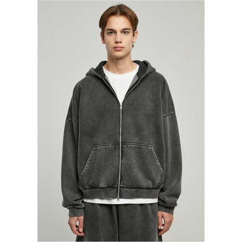 UC Men Heavy Sand Washed 90&amp;#039;s Zip Hoody black Slike