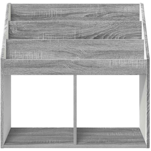  Polica za knjige za djecu Siva Sonoma 72 5 x 29 5 x 69 cm - Sivi hrast sonoma Slike