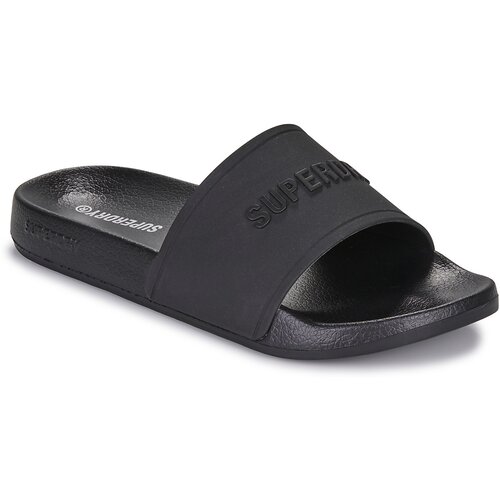 Superdry CLAQUETTE PLAGE LOGO Crna Cene