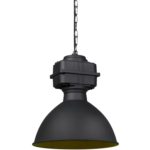 QAZQA Pametna industrijska viseča svetilka črna, 38,5 cm, vključno z A60 WiFi - Sicko