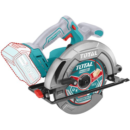 Total Akumulatorska krožna žaga 4800rpm/185mm/P20S/IND (TSLI1851), (21122501) Cene
