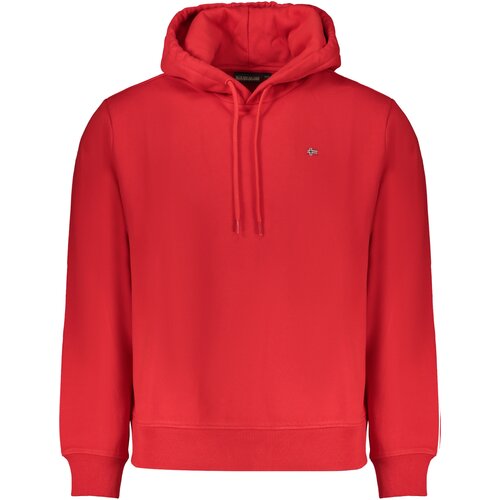 Napapijri RED MEN&amp;amp;#39;S ZIP-LESS SWEATSHIRT Slike