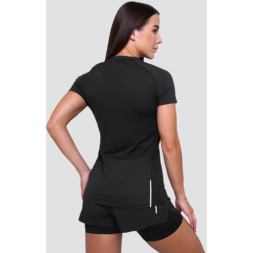 GymBeam Ženska majica za trčanje Pulse Black Slike