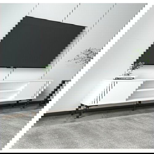 Hanah home TV komoda Snow Cene