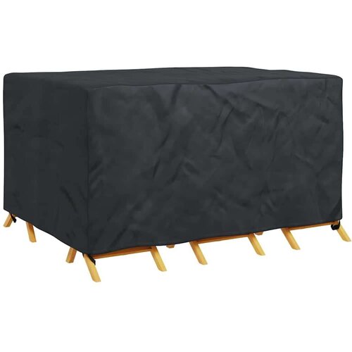 VidaXL Navlaka za vanjski namje&amp;scaron;taj Crna 180 x 150 x 85 cm 210D Slike