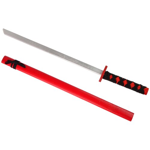 mač za igru - rekvizit za viteza 73 cm - crveni Slike