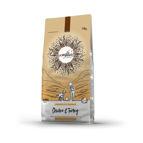 Craftia natura chicken &amp;amp; turkey puppy medium &amp;amp; large breed - 7 kg Slike