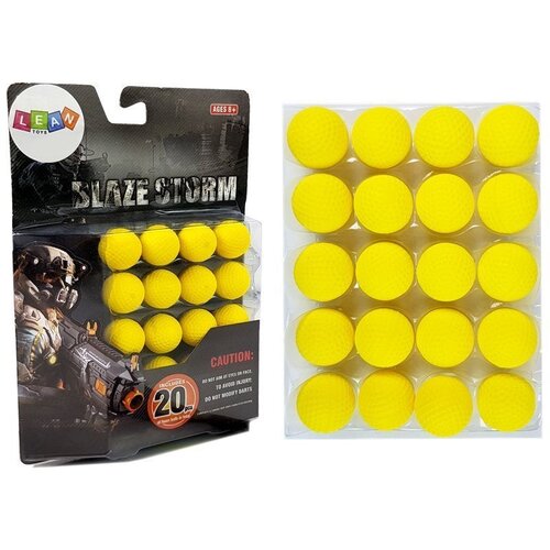  Metci za kuglastu pu&amp;scaron;ku 20 komada/2 cm - žuti Slike
