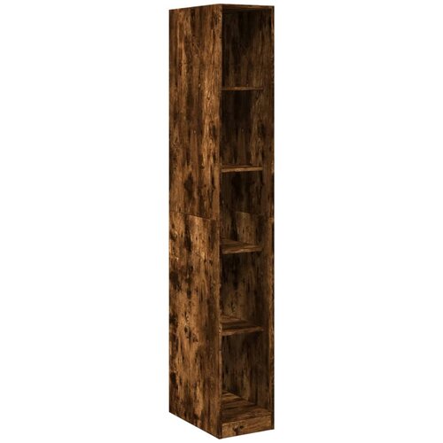 vidaXL Ormar boja dimljenog hrasta 30x50x200 cm od konstruiranog drva Cijene