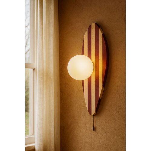 Opviq zidna lampa Band, 1 × G9, bež / bela / crvena Cene