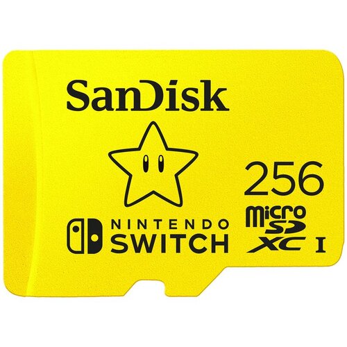 Sandisk microSDXC kartica Nintendo Switch 256GB, 100MB/s, U3, C10, A1, UHS-1 Cene