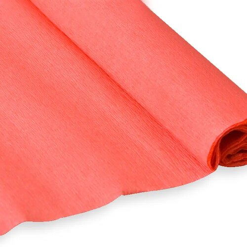 Junior jolly color crepe paper, krep papir, 50 x 200cm, odaberite nijansu crvena losos Cene