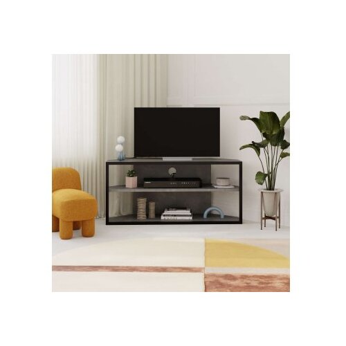 Hanah home tv polica echo retro grey Cene