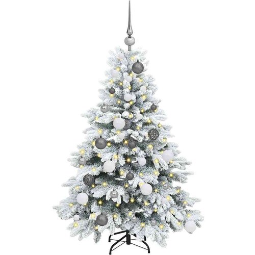 VidaXL Umjetno božićno drvce s stalakom Zelena 120 cm PE i PVC Slike
