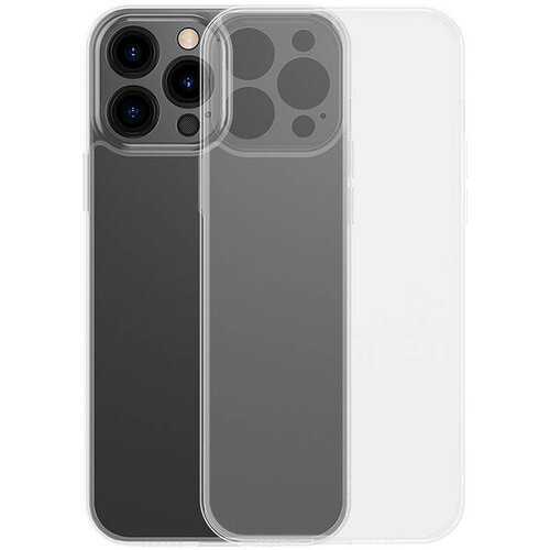 Baseus Ovitek Frosted Case za iPhone 13 Pro Max (prozoren) + kaljeno steklo, (20605228) Cene