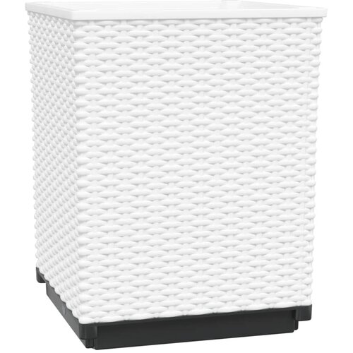  Sadilice 4 kom bijele 30 x 30 x 37 cm od polipropilena Slike