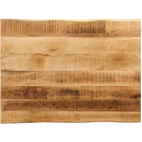 VidaXL Stolna ploča sa živi rub 80x60x2,5 cm masivno grubo drvo manga Slike