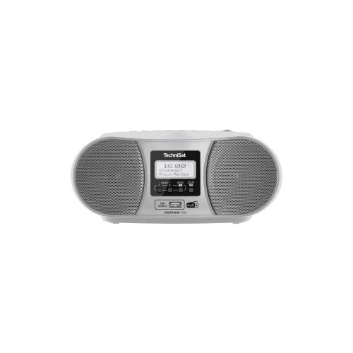 Technisat DIGITRADIO 1990 CD radio DAB+ (1012), ukw aux, Bluetooth, cd, DAB+, ukw, USB funkcija punjenja baterije, funkcija alarma srebrna Cijene