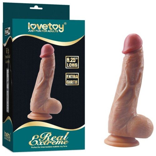 Lovetoy 2021 Dildo Lovetoy Real Extreme Extra Girth Flesh 8,25 Slike