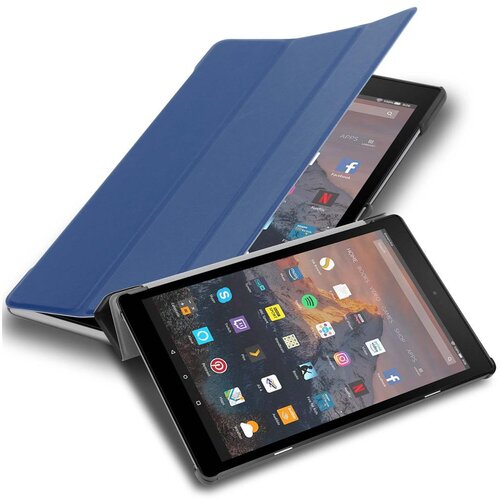 Cadorabo tablični ohi&scaron;je, združljiv s Kindle v Jersey Tarmno Blue - Ultra Tanka za&scaron;čitna prevleka z samodejno budnostjo in stojalo funkcijo, (20615438) Cene