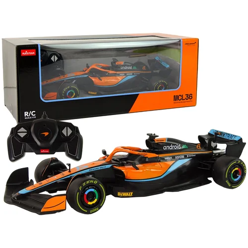  Licencirana formula na daljinsko upravljanje McLaren F1 1:18 - narančasta