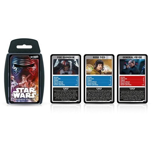 TOP TRUMPS - SPECIALS - STAR WARS EPISODES 7-9 Cijene