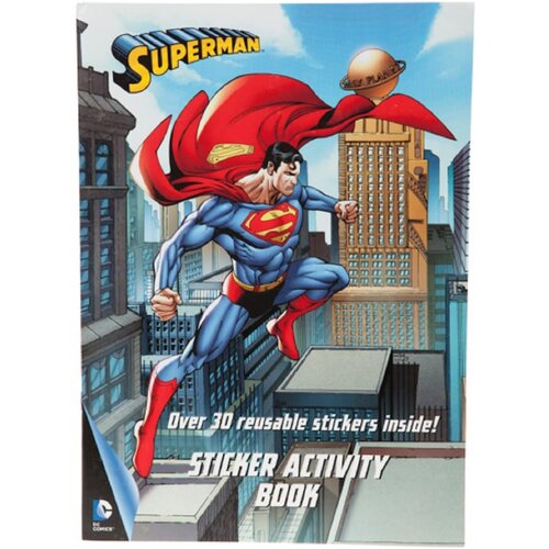 Kamparo Superman, Pobarvanka Z Nalepkami Slike