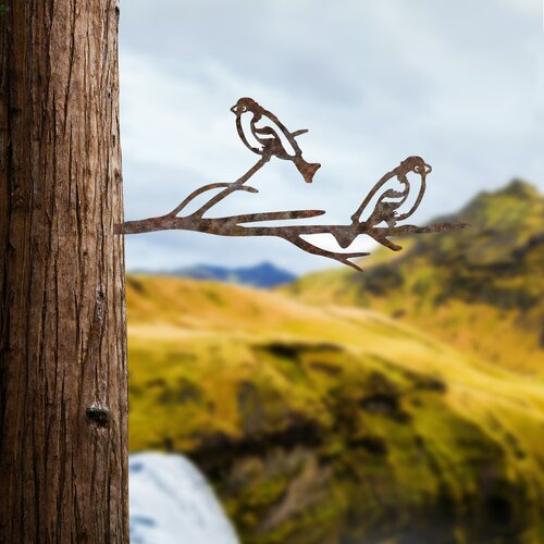 Atelier Del Sofa dekorativna figura bird on the branch 08, 45x20 cm, 1.5 mm Slike