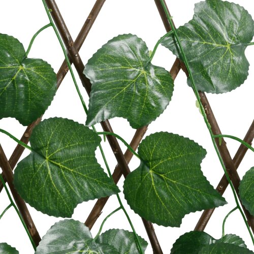  Pro&amp;scaron;iriva re&amp;scaron;etka od lažnog li&amp;scaron;ća grožđa zelena 5 kom 190x60 cm Slike