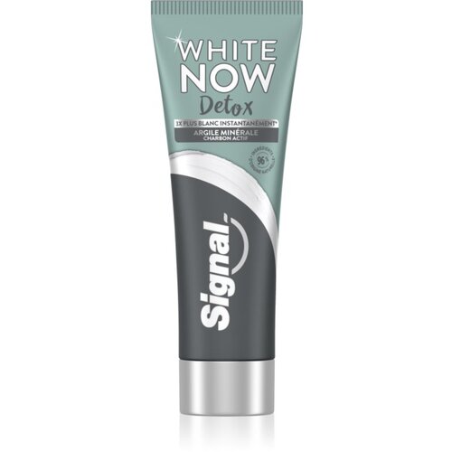 Signal White Now Detox Charcoal zobna pasta za beljenje zob z aktivnim ogljem 75 ml Cene