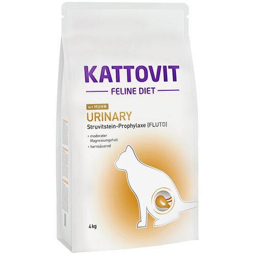 Kattovit Urinary s pi&scaron;čancem - Varčno pakiranje: 2 x 4 kg Cijene