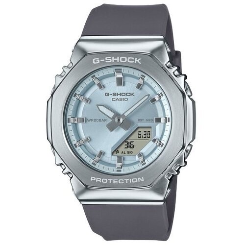 Casio Ženski sat GM-S2110-2A, Svetloplavo kući&amp;scaron;te, Sivi Slike