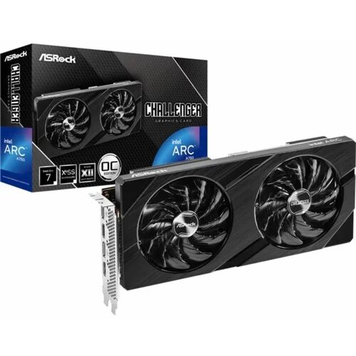 AsRock Grafična kartica Intel Arc A750 Challenger D Oc 8 Gb Gddr6, (21215468) Slike