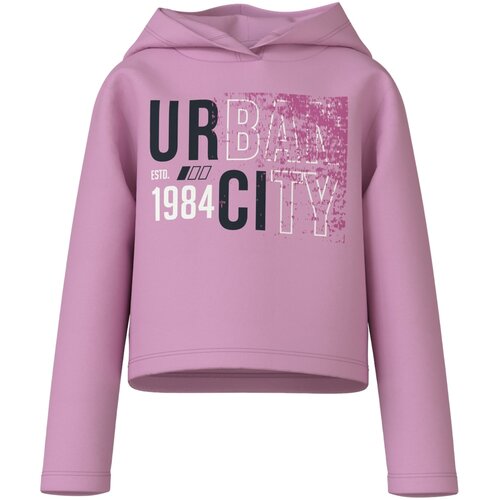 Name it Sweater majica &amp;#039;VIALA&amp;#039; ružičasto crvena / crna / bijela Slike