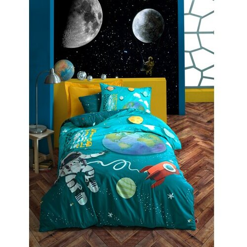 Cottonbox posteljina Simple set single- Junior - Little Astronaut Cene