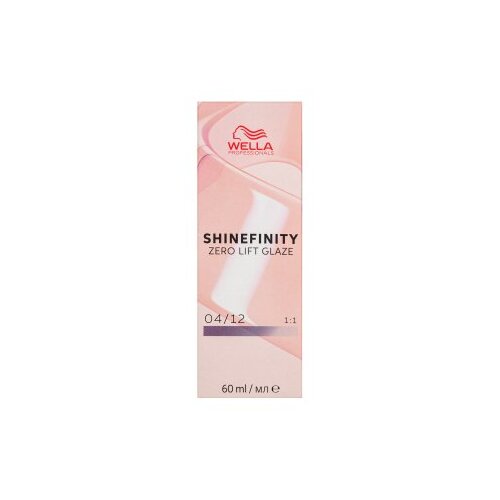 Wella Professionals Shinefinity Zero Lift Glaze demi-permanentna barva za lase odtenek 04/12 - Cool Chia 60 ml Slike